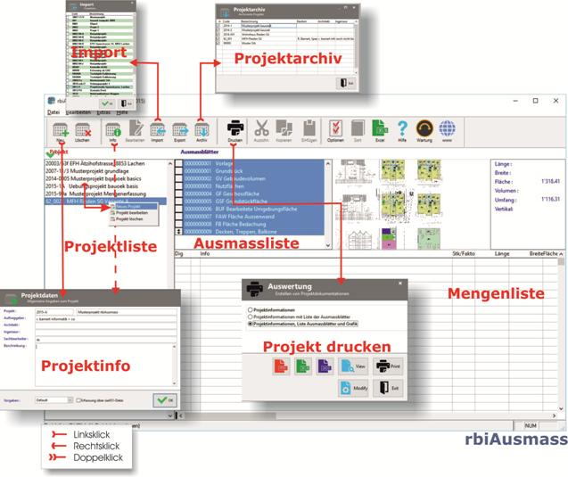 Oberflächenschema Projekt