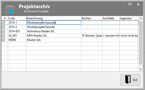 ProjektArchiv